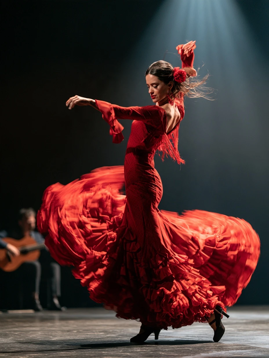 Ballet Español - Flamenco Pasión en Sala Timanfaya, Puerto de la Cruz: cartel del evento en Tenerife