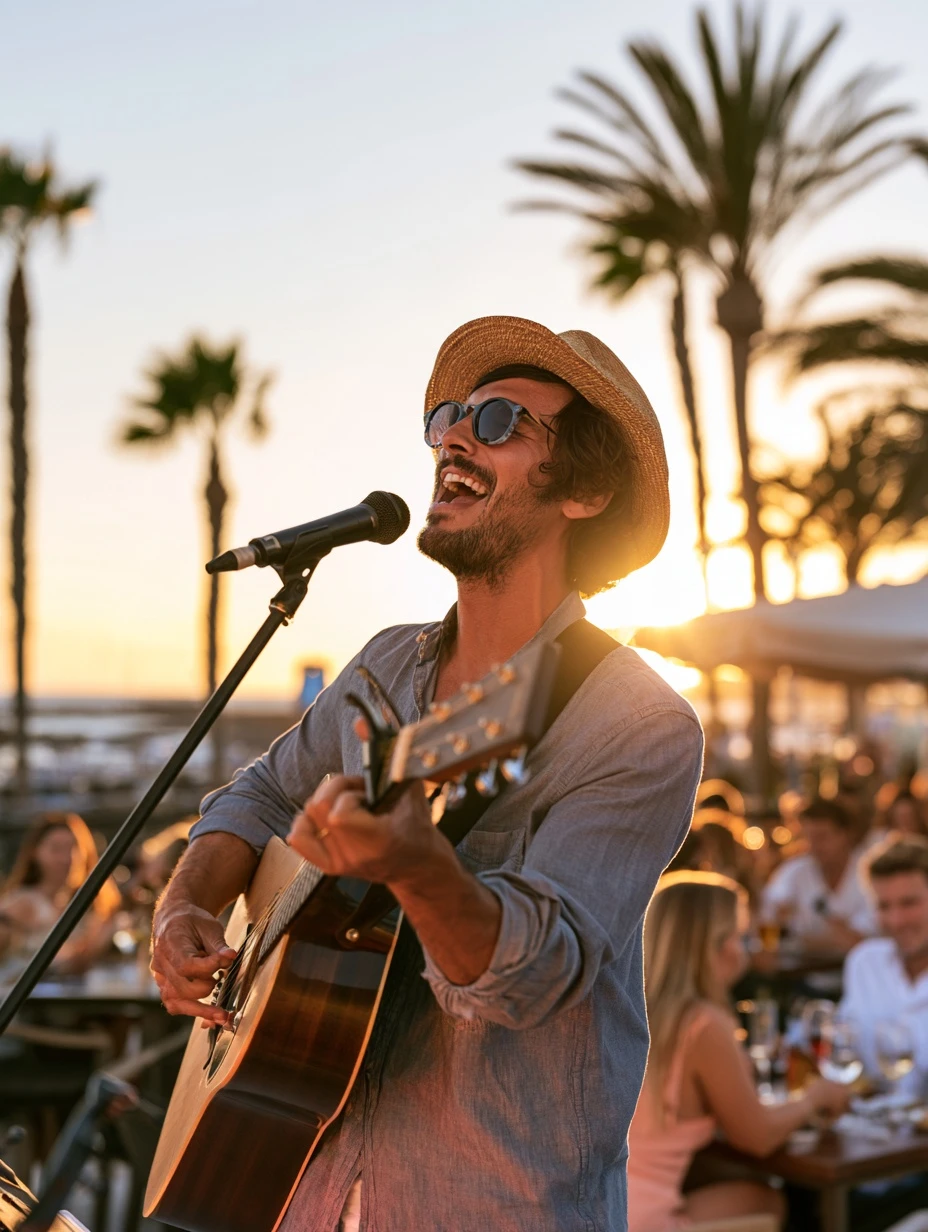 Connor James im Bar Uno, Sunset Bay, Torviscas – Veranstaltungsplakat Teneriffa