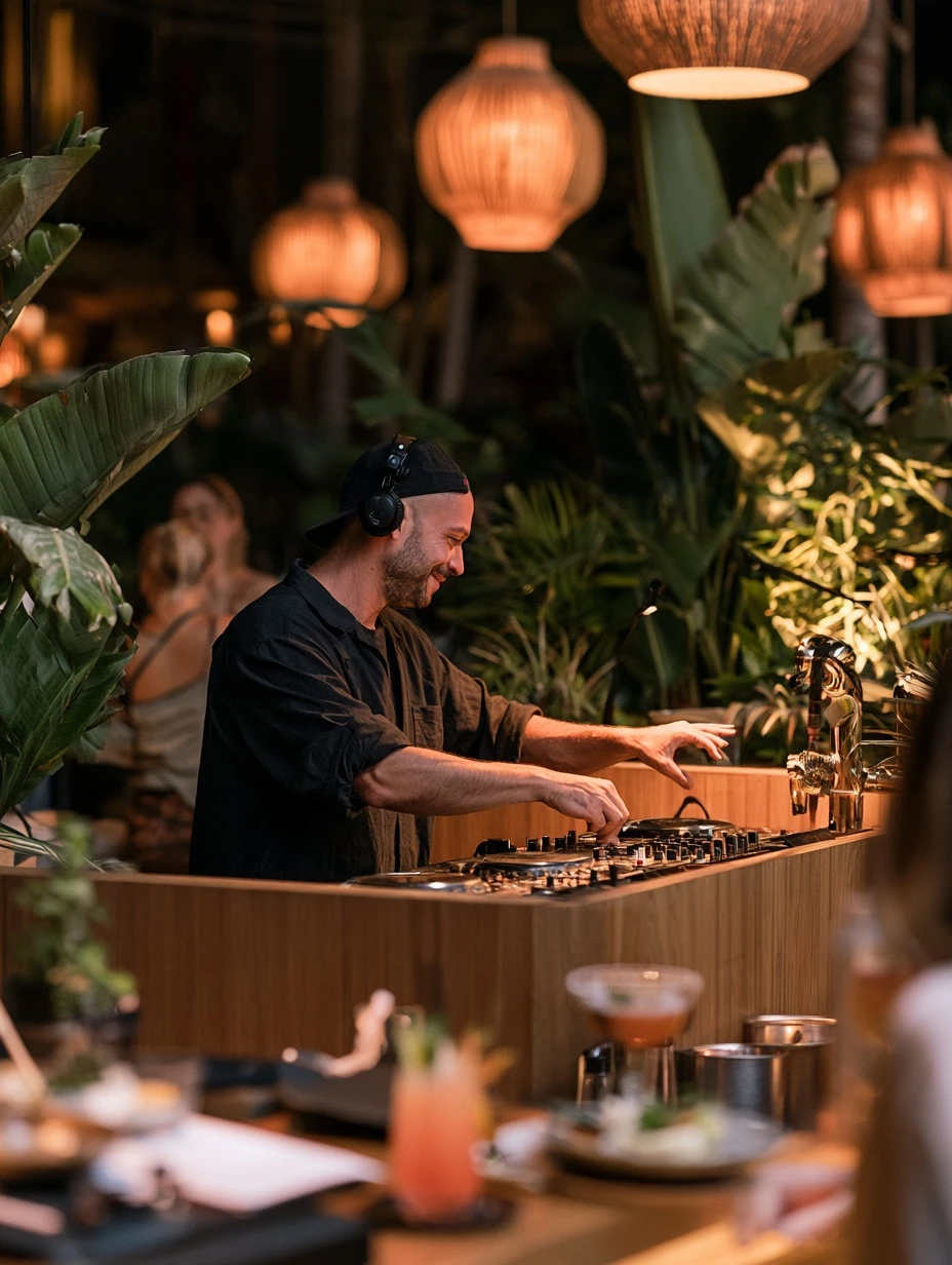 DJ every night en Uluwatu Nikkei Kitchen & Bar, Playa de las Américas: cartel del evento en Tenerife