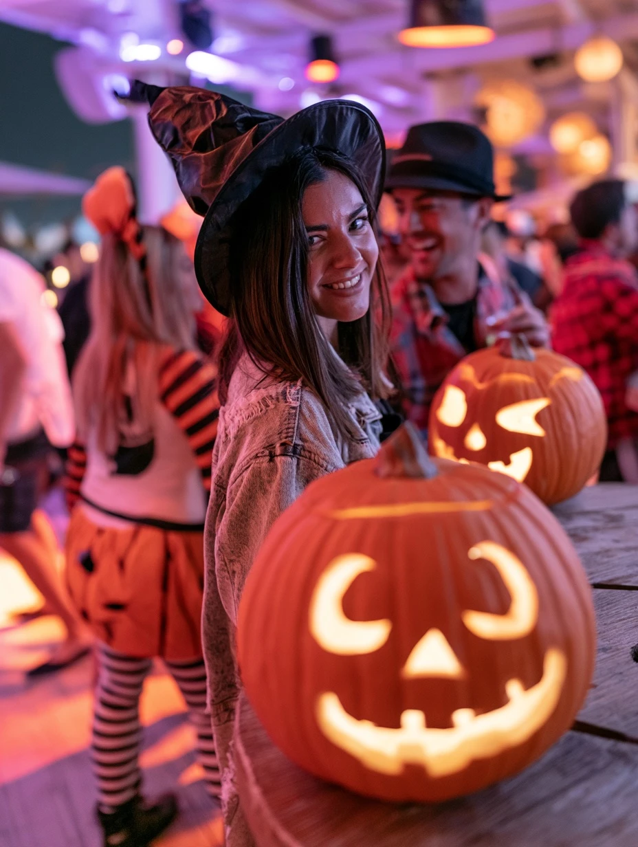 Halloween im Papagayo Tenerife (Papagayo Beach Club), Playa de las Américas – Veranstaltungsplakat Teneriffa