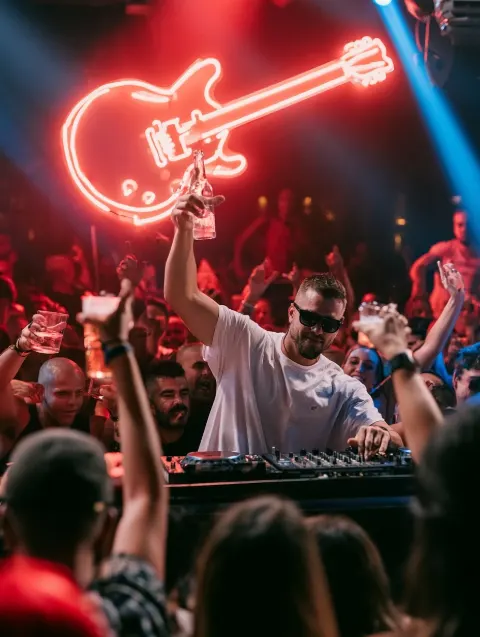 Live DJ every Friday and Saturday night — Hard Rock Cafe Tenerife
