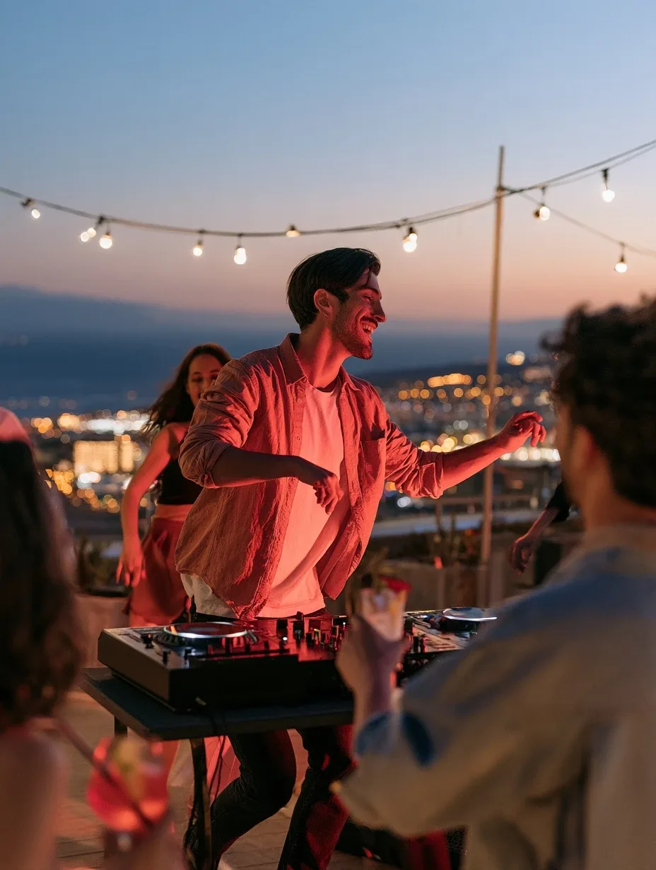 Sunday DJ Nights à The Top Terrace at Hard Rock Cafe Tenerife, Playa de las Américas – affiche d'événement à Tenerife