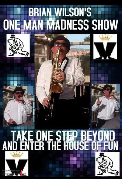 Brian Wilson's One Man Madness Show at Scallywags Family Showbar, Costa Adeje — Tenerife event poster