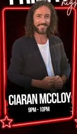 Ciaran McCloy al Mustang Sally's Tenerife, Fañabé — locandina evento a Tenerife