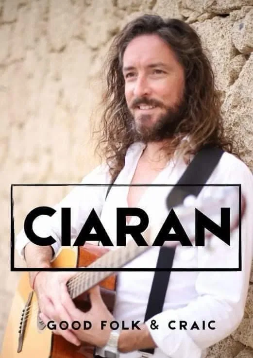 Ciaran McCloy im The Keg and Church, Costa Adeje – Veranstaltungsplakat Teneriffa