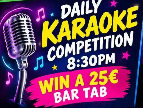 Karaoke Competition — Scallywags Family Showbar
