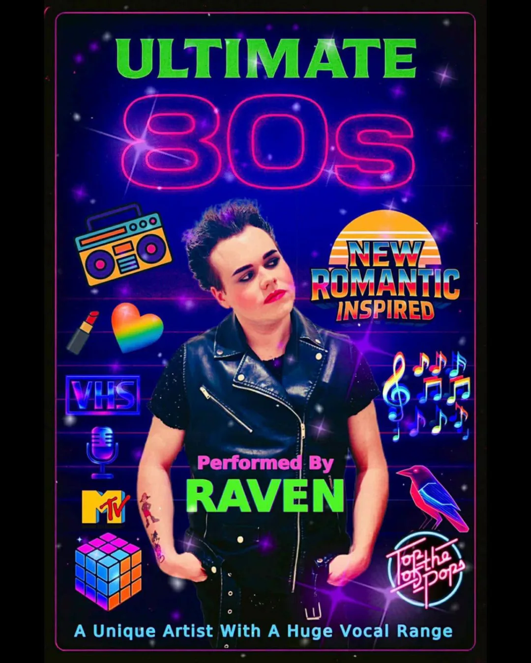 Raven en Marshalls Sports & Entertainment Bar, Playa de las Américas: cartel del evento en Tenerife