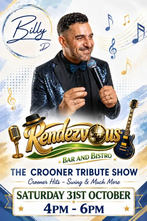 Billy D – The Crooner Tribute Show — Rendezvous Bar & Bistro
