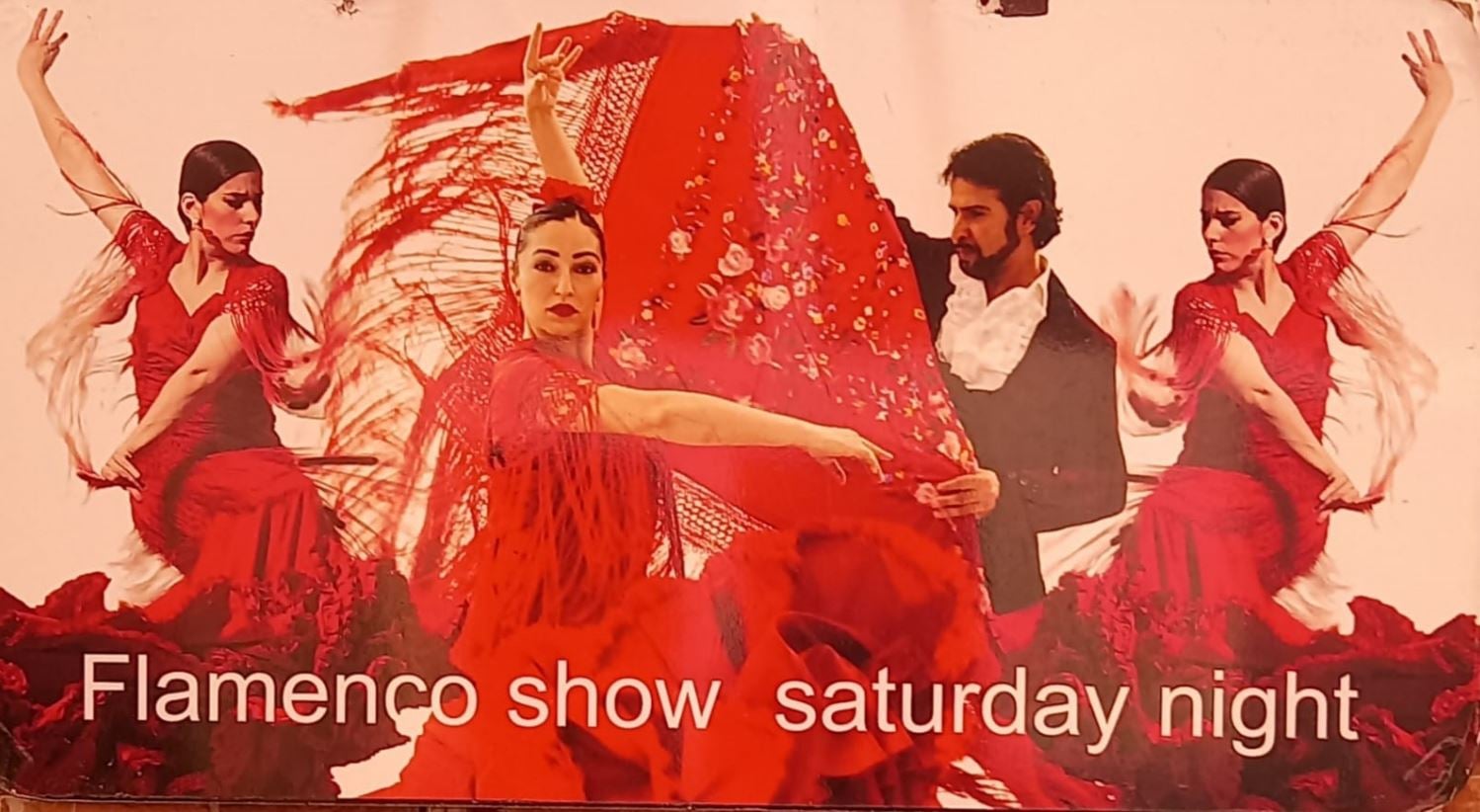 Flamenco show at Restaurant El Burgado at El Burgado, Los Cristianos — Tenerife event poster