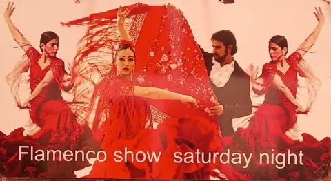 Flamenco show at Restaurant El Burgado al El Burgado, Los Cristianos — locandina evento a Tenerife