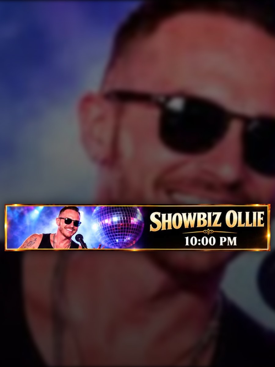 Showbiz Ollie im St Eugen's, San Eugenio – Veranstaltungsplakat Teneriffa