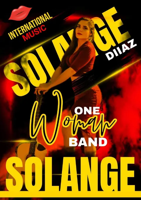 Karaoke with Solange im Volcanic Island, Golf del Sur – Veranstaltungsplakat Teneriffa