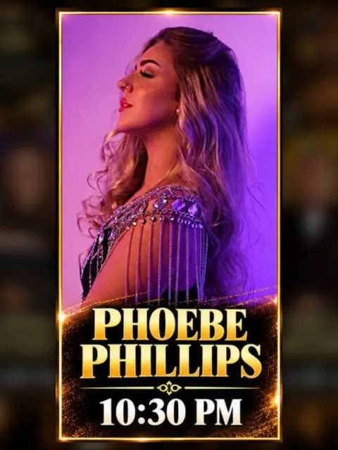 Phoebe Phillips im St Eugen's, San Eugenio – Veranstaltungsplakat Teneriffa