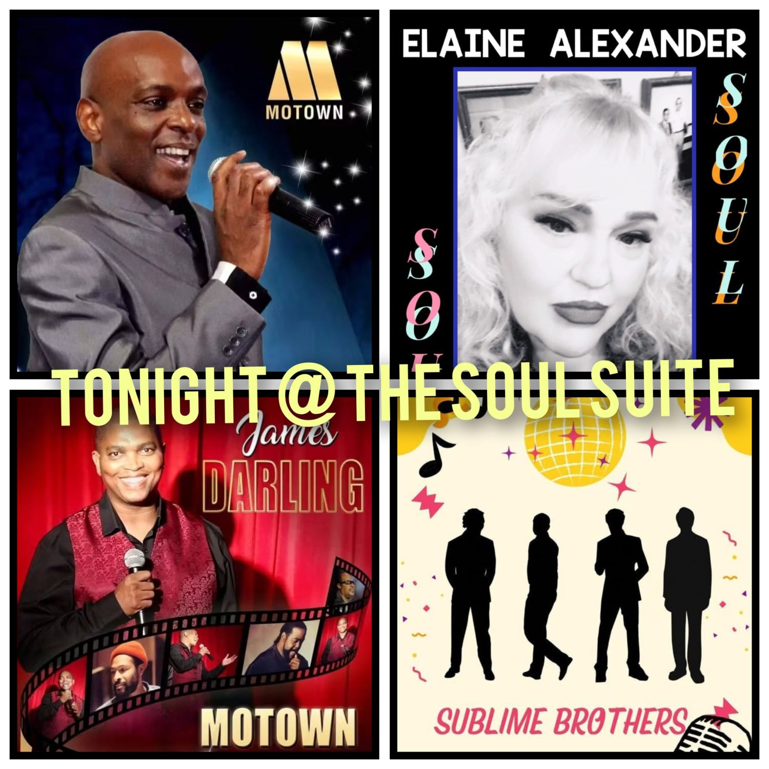 Monday nights al The New Soul Suite, Playa de las Américas — locandina evento a Tenerife