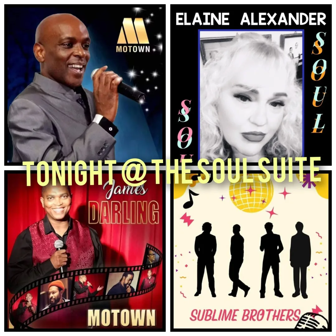 Monday nights en The New Soul Suite, Playa de las Américas: cartel del evento en Tenerife