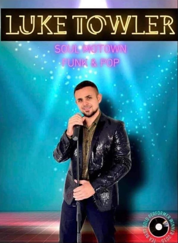 Luke Towler at The Treehouse, Los Cristianos — Tenerife event poster