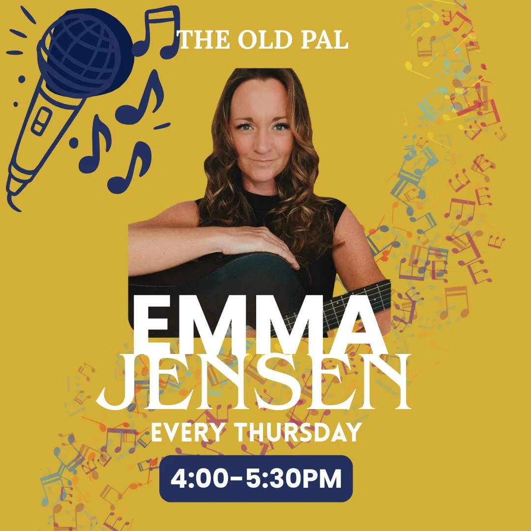 Emma Jensen im The Old Pal Bar, Costa Adeje – Veranstaltungsplakat Teneriffa