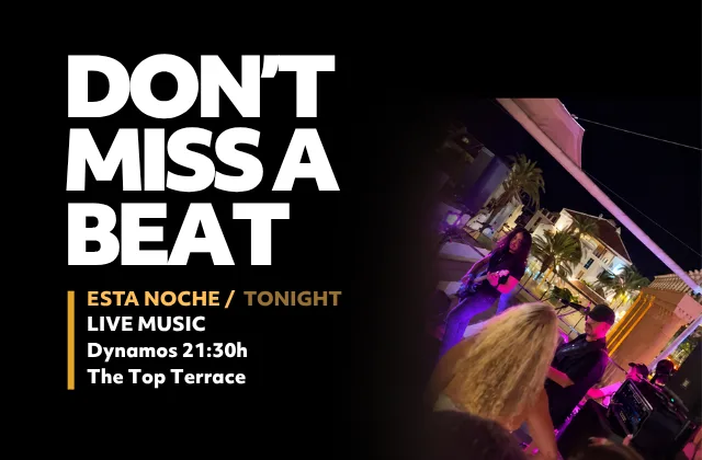 Dynamos at Hard Rock Cafe Tenerife, Playa de las Américas — Tenerife event poster